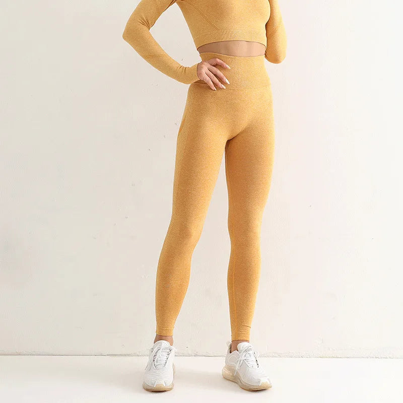 Leggings de sport push-up taille haute