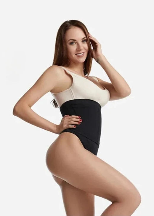 Gaine string à agrafes