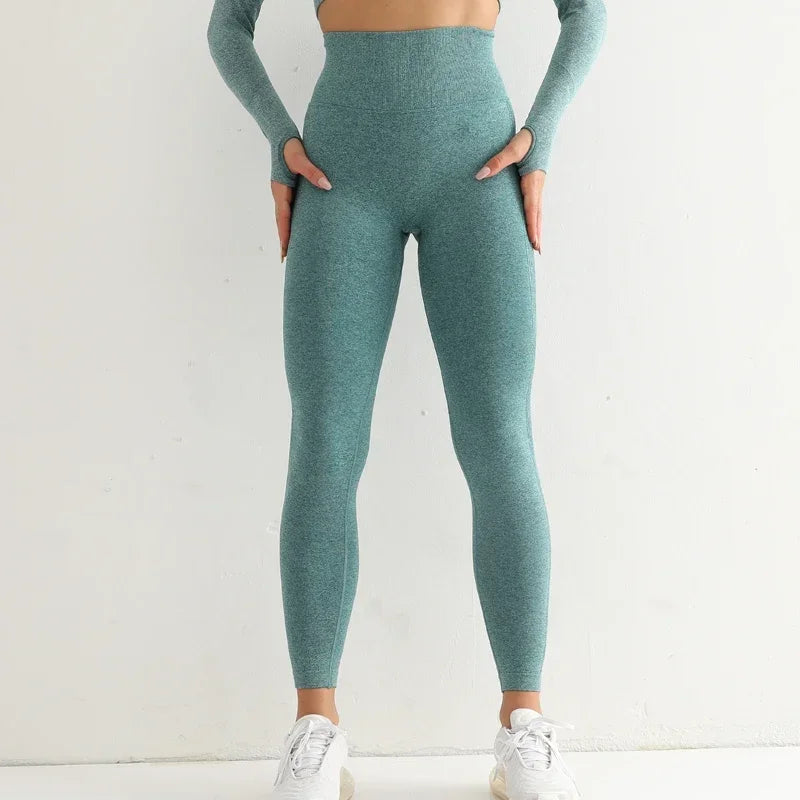 Leggings de sport push-up taille haute