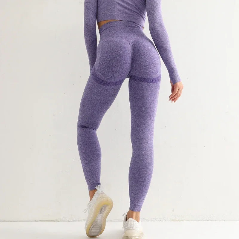 Leggings de sport push-up taille haute