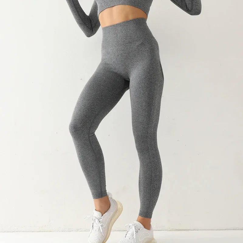 Leggings de sport push-up taille haute