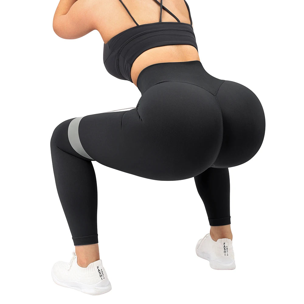 Leggings de sport taille haute push-up