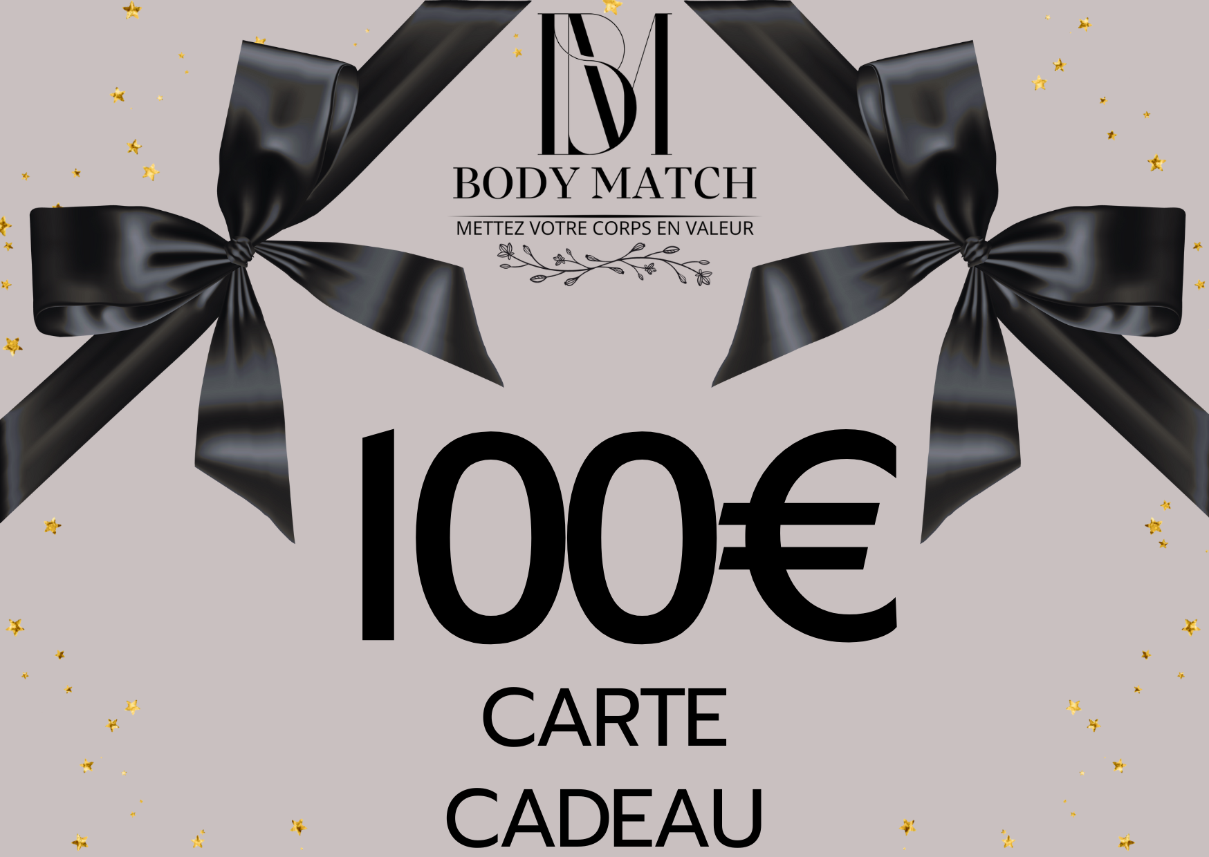 Cartes cadeaux Body-Match