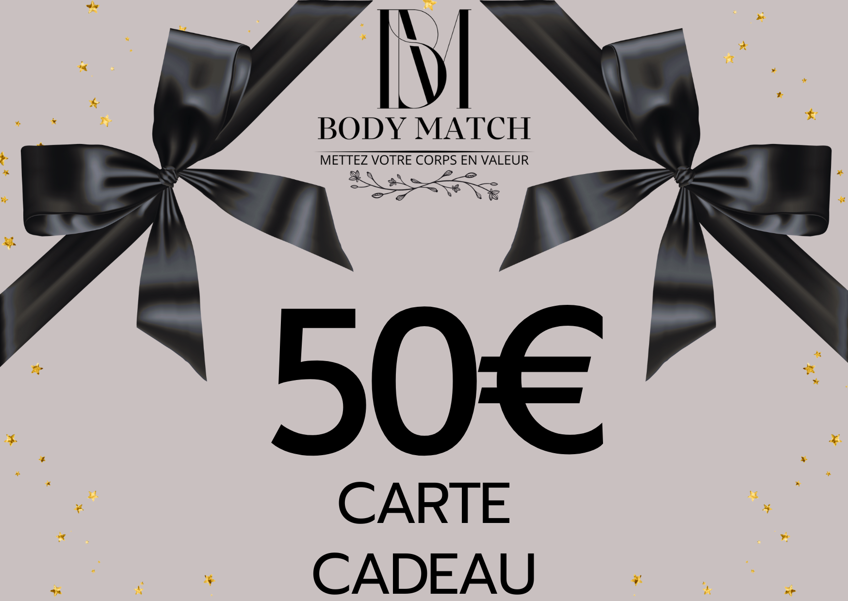 Cartes cadeaux Body-Match